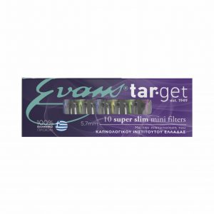 Πιπάκια τσιγάρου 5.7mm Super Slim TARGET by Evans