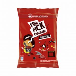 Παπαδοπούλου Mini Pick Crackers Barbecue (70gr)