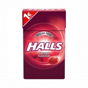 Halls Καραμέλα Κουτί Κεράσι Χωρίς Ζάχαρη (27,5 gr)
