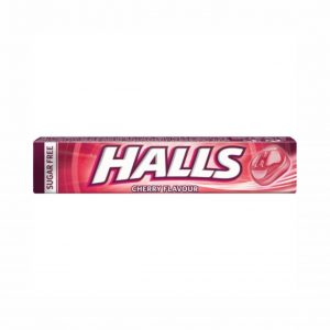 Halls Καραμέλα Κεράσι Χωρίς Ζάχαρη 32gr