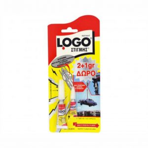 Logo Κόλλα Gel Στιγμής 2τμχ (ΔΩΡΟ LOGO ΣΤΙΓΜΗΣ MICRO 1gr)