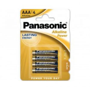 Panasonic Alkaline Power Μπαταρίες ΑΑΑ 1.5V 4τμχ