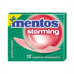 Mentos Storming Καρπούζι (χωρίς ζάχαρη) (33gr)