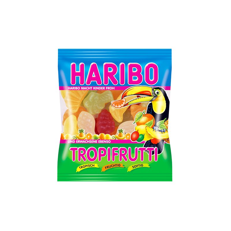 Ζελεδάκια Haribo Tropifruiti (100g)-periptero24.gr