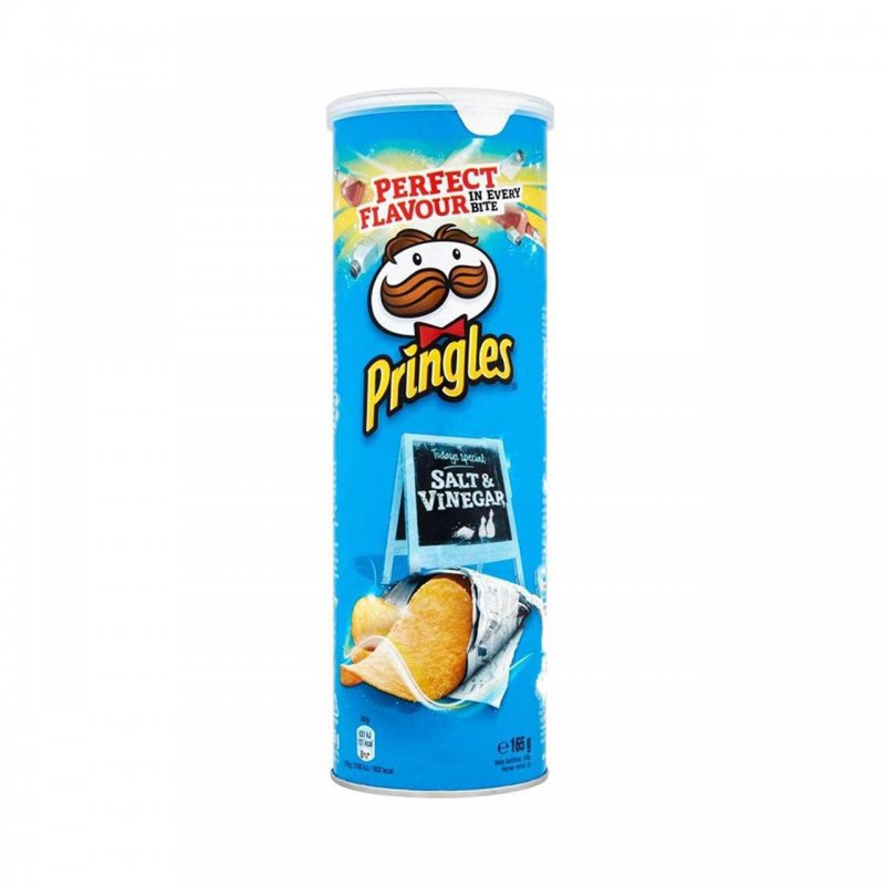 Pringles Salt & Vinegar 165g-periptero24.gr