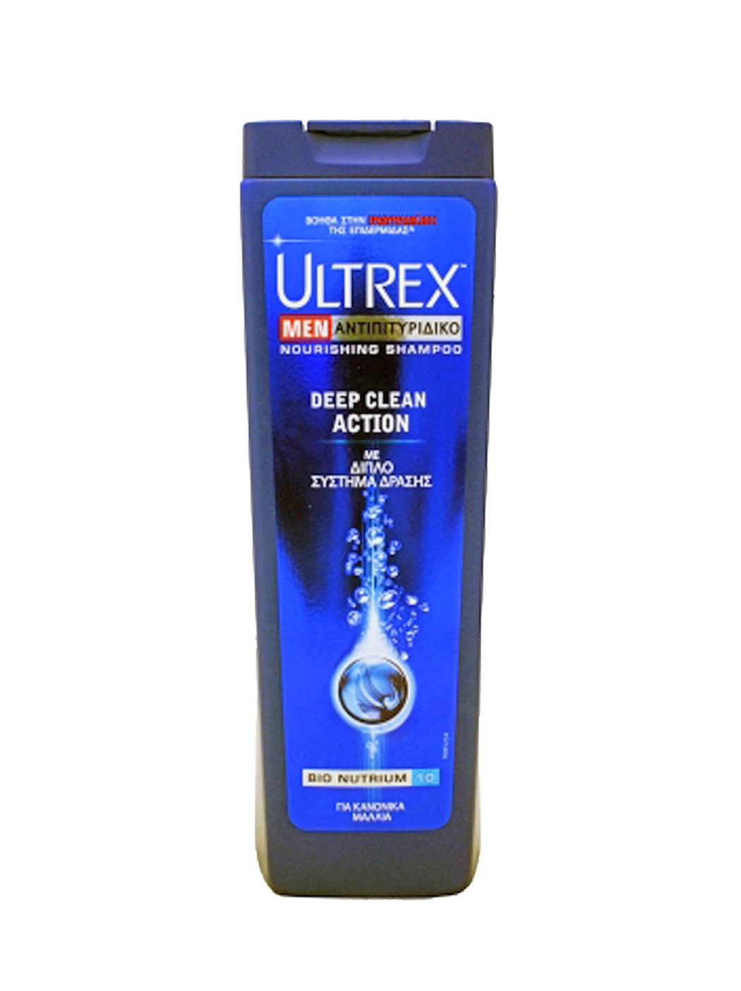 Ultrex Men Deep Clean Action με Σύστημα Διπλής Δράσης