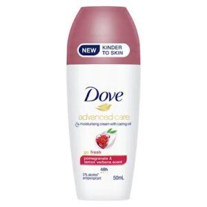 Dove Αποσμητικό Roll-On Advanced Care Ρόδι - Lemon Vervena Scent 50ml