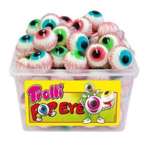 Trolli Μάτια Ζελεδάκια Pop Eye 45 τεμαχίων (16 gr )