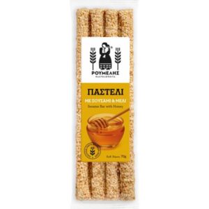Ρούμελης Παστέλι με Σουσάμι & Μέλι (70gr)