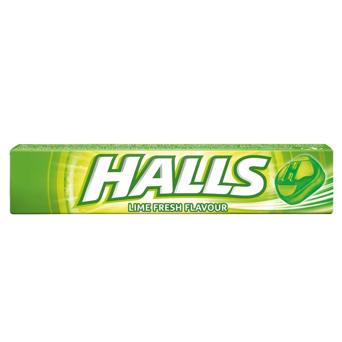 Halls Καραμέλα Μασούρι Lime-periptero24.gr