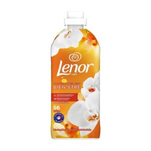 Lenor Μαλακτικό ρούχων Joy Gold Orchid 56ΜΕΖ 1,176lt Χρυσό