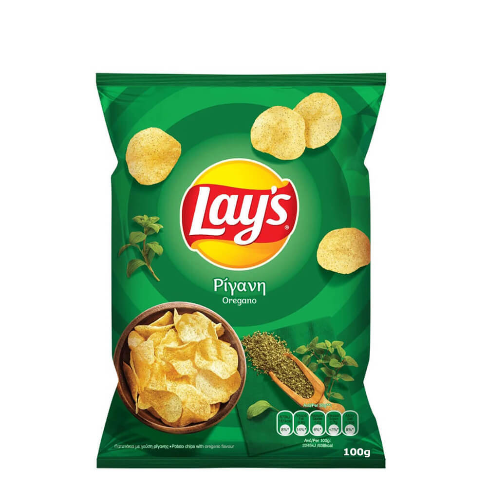 Lay's Chips Ρίγανη 100gr