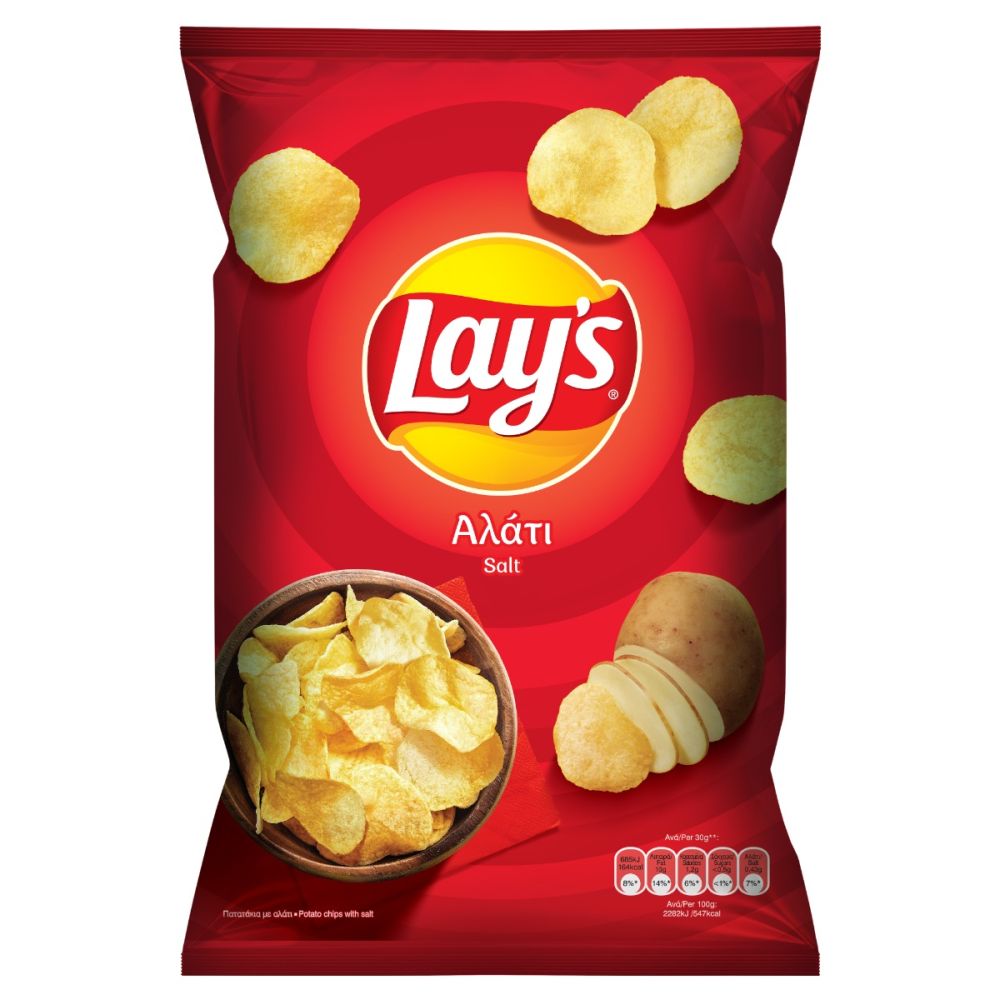 Lay's Chips Αλάτι 90gr