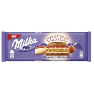Milka Σοκολάτα Γάλακτος MMMAX Strawberry Cheesecake (300gr)