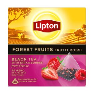 Lipton Μαύρο Τσάι Φρούτα του Δάσους 30gr (20τμχ)