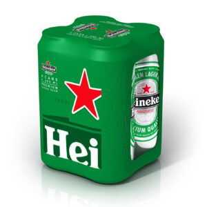 Heineken Μπύρα κουτί (4χ500ml)