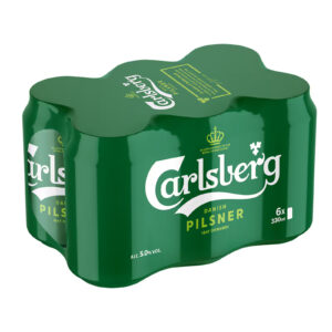 Carlsberg Μπύρα κουτάκι (6χ330ml)