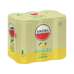 Amstel Radler Λεμόνι (4χ330ml)