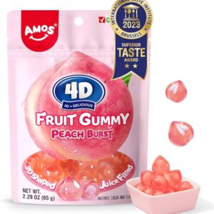 Ammos Fruit Gummy Peach Burst 4D (65gr)