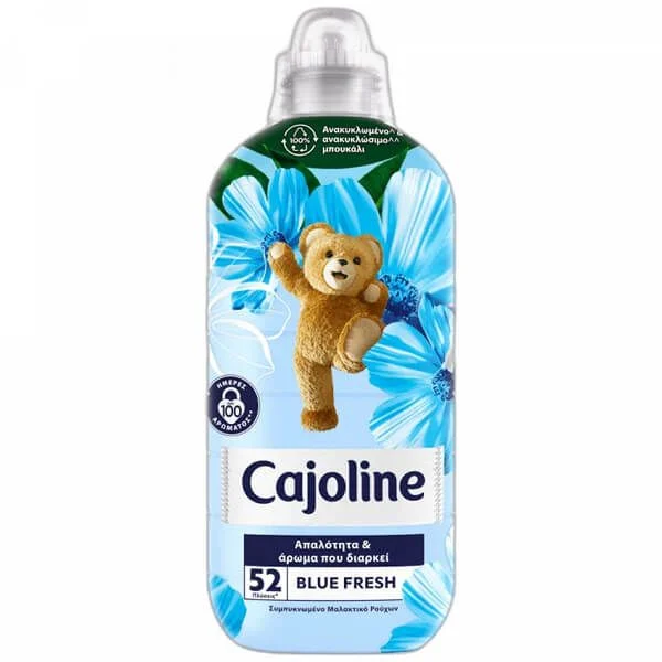 Cajoline Συμπυκνωμένο Μαλακτικό Ρούχων 52μεζ (1096ml) - (Bluefresh)