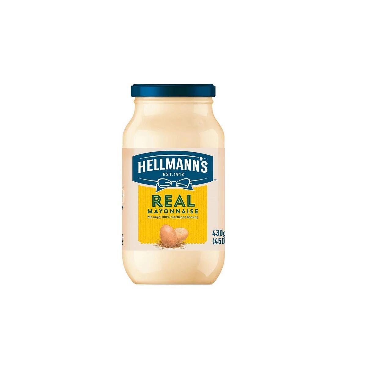 Hellmann's Μαγιονέζα Γυάλινη Συσκευασία (450ml)