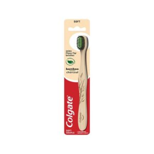 Colgate Οδοντόβουρτσα Bamboo Charcoal (Μέτρια)