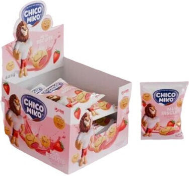 Chico Miko Mini Biscuits με Γέμιση Φράουλα - Image 2