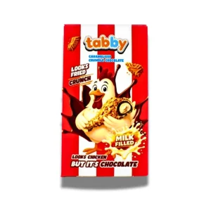 Tabby Crunch Milk Filled Chocolate Chicken