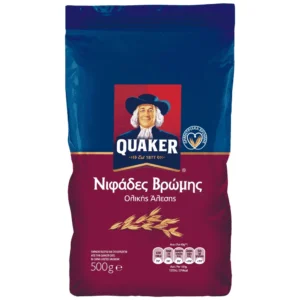 Quaker Νιφάδες Βρώμης σε σακούλα (500gr)