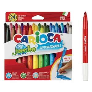 Carioca Jumbo Μαρκαδόροι (24τμχ)