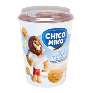 Chico Miko Mini Biscuits Cup (Βανίλια) (125gr)